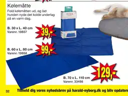 Harald Nyborg Kølemåtte tilbud