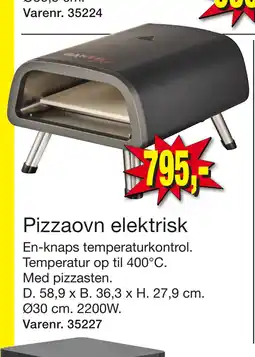 Harald Nyborg Pizzaovn elektrisk tilbud
