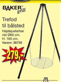 Harald Nyborg Trefod til bålsted tilbud