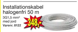 Harald Nyborg Installationskabel halogenfri 50 m tilbud