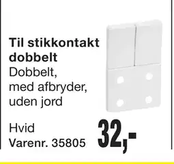Harald Nyborg Til stikkontakt dobbelt tilbud