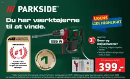Lidl Bore- og mejselhammer tilbud