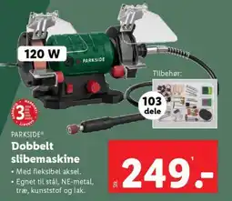 Lidl PARKSIDE® Dobbelt slibemaskine tilbud