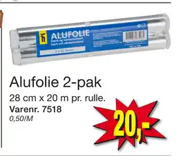 Harald Nyborg Alufolie 2-pak tilbud