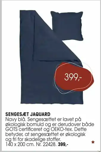 Daells Bolighus Sengesæt jaquard tilbud
