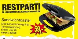 Harald Nyborg Sandwichtoaster tilbud