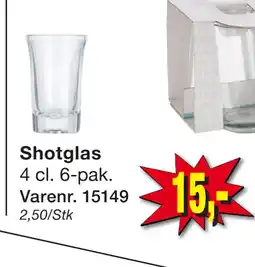 Harald Nyborg Shotglas tilbud