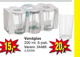 Harald Nyborg Vandglas tilbud