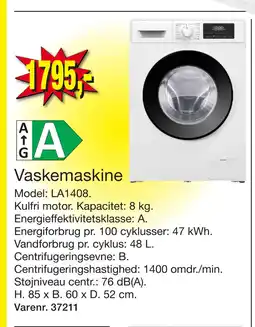 Harald Nyborg Vaskemaskine tilbud