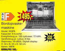 Harald Nyborg Bordopvaskemaskine tilbud