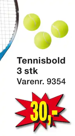 Harald Nyborg Tennisbold 3 stk tilbud
