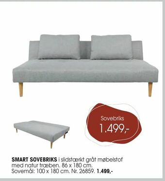 Daells Bolighus Smart sovebriks tilbud