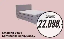 My Home Småland Scalo Kontinentalseng, Sand... tilbud