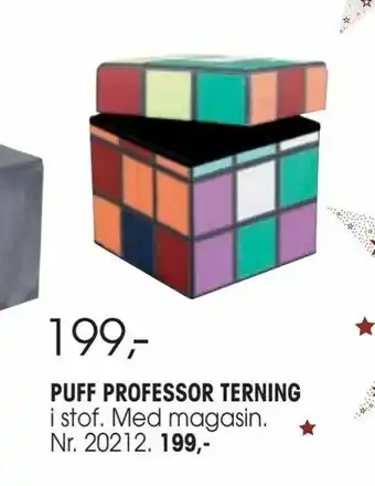 Puff professor terning