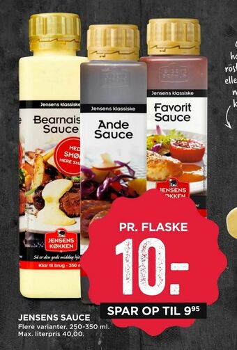 MENY Jensens sauce tilbud