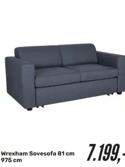 My Home Wrexham Sovesofa 81 cm 975 cm tilbud