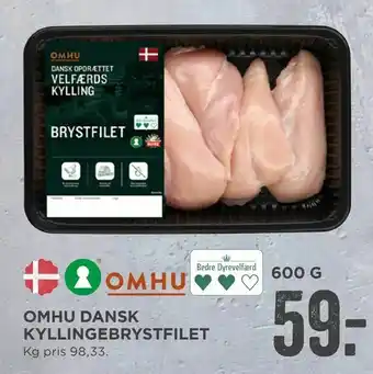 MENY Omhu dansk kyllingebrystfilet tilbud