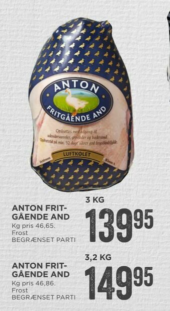 MENY Anton frit­gående and tilbud