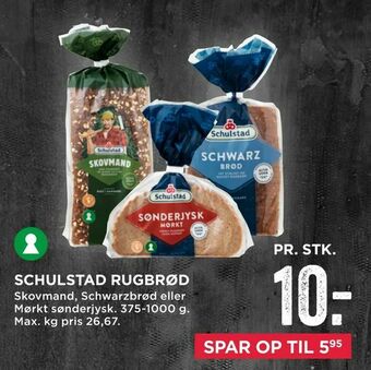 MENY Schulstad rugbrød tilbud