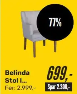 My Home Belinda Stol I tilbud