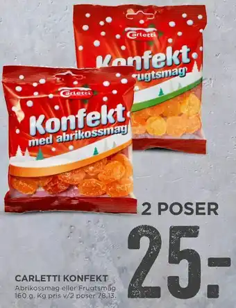 MENY Carletti konfekt tilbud
