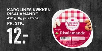 MENY Karolines køkken risalamande tilbud