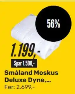 My Home Småland Moskus Deluxe Dyne,... tilbud
