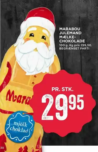 MENY Marabou julemand mælke­ chokolade tilbud