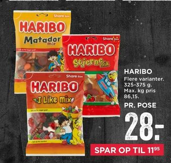 MENY Haribo tilbud