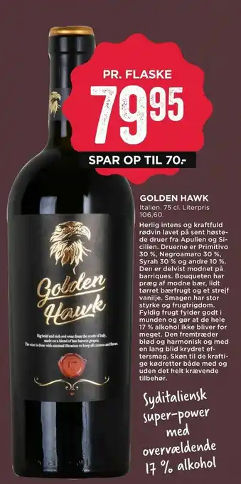 Golden hawk