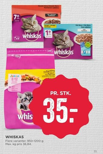 MENY Whiskas tilbud