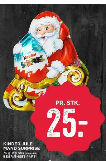 MENY Kinder jule­mand surprise tilbud