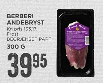 MENY Berberi andebryst tilbud