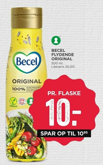 MENY Becel flydende original tilbud