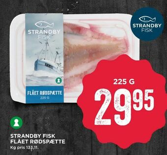 MENY Strandby fisk flået rødspætte tilbud