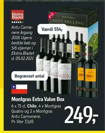 Føtex Montgras Extra Value Box tilbud