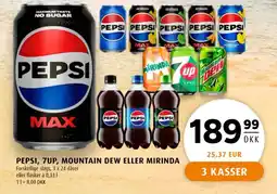 Scandinavian Park PEPSI, 7UP, MOUNTAIN DEW ELLER MIRINDA tilbud