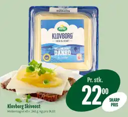 Min Købmand Skiveost Danbo Mellemlagret tilbud
