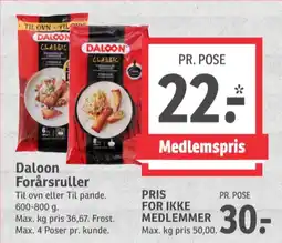 SPAR Forårsruller tilbud