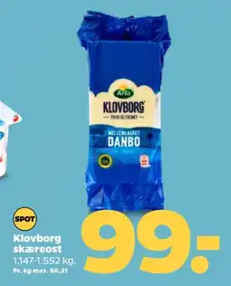 Skæreost Danbo Mellemlagret