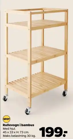 Netto Rullevogn tilbud