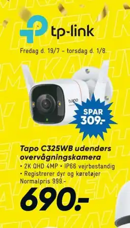 Bilka Overvågningskamera tilbud