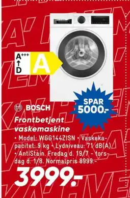 Bilka Vaskemaskine tilbud