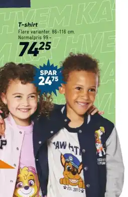 Bilka T-shirt tilbud