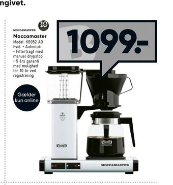 Bilka Moccamaster tilbud
