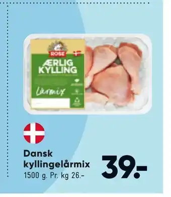 Bilka Dansk kyllinge lårmix tilbud