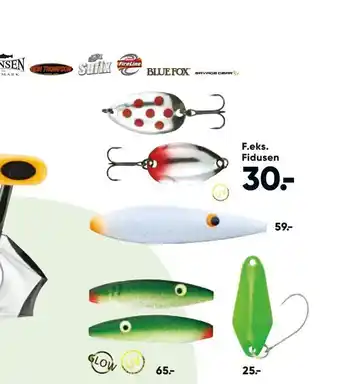 Skarpe priser på fiskeudstyr