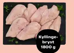 Kyllinge- bryst 1800 g