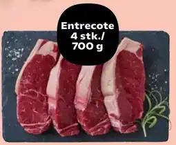 Coop.dk Entrecote 4 stk./ 700 g tilbud