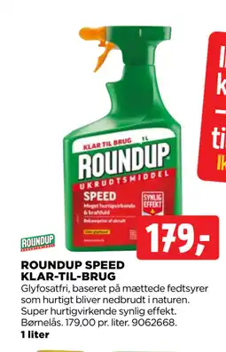 jem & fix ROUNDUP SPEED KLAR-TIL-BRUG tilbud
